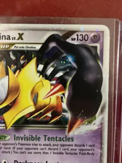Pokemon - Giratina LV.X 124/127 Platinum Holo Ultra Rare - Image 3