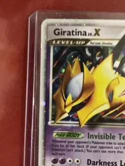 Pokemon - Giratina LV.X 124/127 Platinum Holo Ultra Rare - Image 4