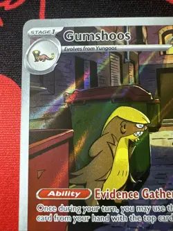 Gumshoos 2025 Pokemon Mega Evolution 153/132 Illustration Rare NM/LP - Image 3