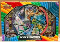 Pokemon TCG Eevee V Evolutions Premium Collection Box GameStop Exclusive - New 820650851742 - Image 1