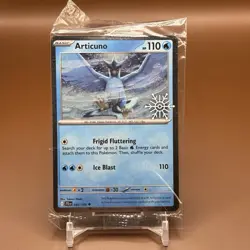 Articuno 032/159 Holiday Calendar 2025 SEALED Festive STAMP Promo Pokemon TCG - Image 1