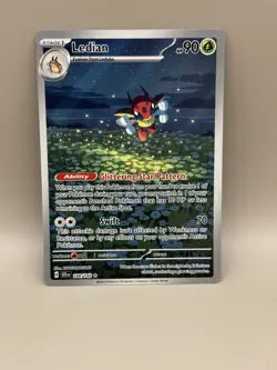 Ledian - 144/142 Stellar Crown (Pokemon) Full Art Illustration Rare - Image 1