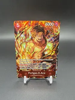 Portgas.D.Ace (Illustration Box Vol.5) ST15-005 One Piece Promotion Cards Foil - Image 1