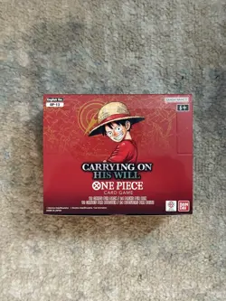One Piece Carrying On His Will OP-13 English Booster Box Factory UNSEALED Bandai - Image 1