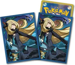 Pokemon Center Japan 2017 Cynthia, Garchomp & Lucario Card Sleeves - Image 2