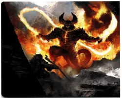 The Balrog, Flame of Udun Art Card S Art Series: Universes Beyond: The Lord of t - Image 1