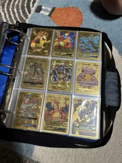 Pokemon TCG Card Lot Binder Charizard Pikachu Eevee GX EX V Vmax Holo Foil - Image 4