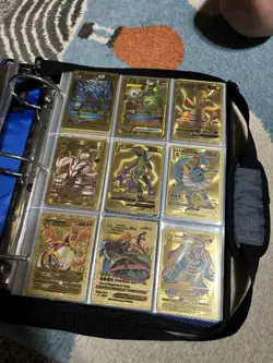 Pokemon TCG Card Lot Binder Charizard Pikachu Eevee GX EX V Vmax Holo Foil - Image 5