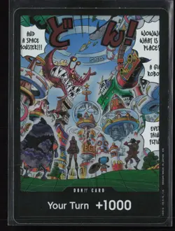 DON!! Card (Egghead) OP14 The Azure Sea’s Seven NM Foil - Image 1