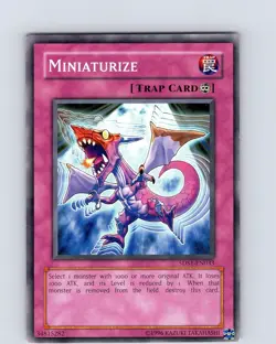 Yu-Gi-Oh TCG Miniaturize 5DS1-EN033 Unlimited Regular Common Card LP - Image 1