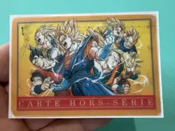🇫🇷 Carddass fr hors serie face B carte dragon ball dbz card collection - Image 1