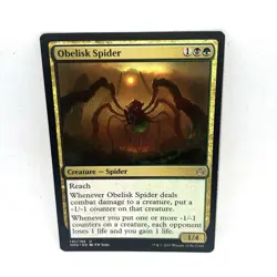 Obelisk Spider 141/199 Hour of Devastation MTG Magic The Gathering Card - Image 1