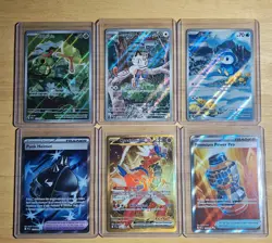 Pokemon Full Art Lot 6 Cards Total Near Mint Condition - Image 1