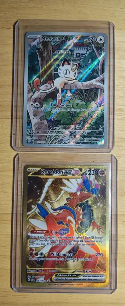 Pokemon Full Art Lot 6 Cards Total Near Mint Condition - Image 3