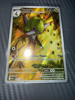 Pokemon TCG SV Black Bolt Fraxure Illustration Rare Card 146/086 NM Condition - Image 3