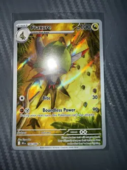 Pokemon TCG SV Black Bolt Fraxure Illustration Rare Card 146/086 NM Condition - Image 4