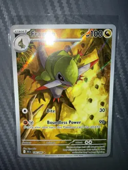 Pokemon TCG SV Black Bolt Fraxure Illustration Rare Card 146/086 NM Condition - Image 5