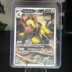 Pokemon TCG Haxorus 147/086 Black Bolt Illustration Rare Holo Card - Image 1