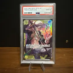 Trafalgar Law SEC OP10-119 Royal Blood One Piece Card CCG Japanese - Image 1