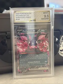 Pokemon TCG Pecharunt EX Ultra Rare Shrouded Fable Card 039/064 - Image 1