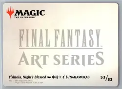 Art Series: FINAL FANTASY #53 Y'shtola, Night's Blessed Art Card (53) - Image 2