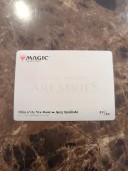 Ninja of the New Moon (Art Series) Art Series: Modern Horizons Regular NM MTG - Image 2