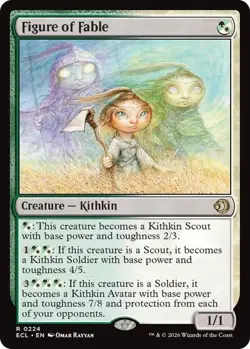 Figure of Fable 224 MTG NM - Lorwyn Eclipsed - Image 1