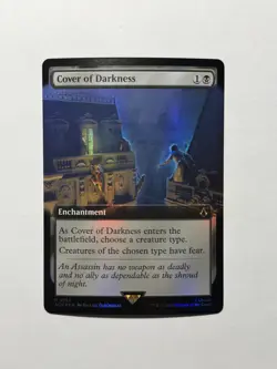 Cover of Darkness (Extended Art) Universes Beyond: Assassin's Creed Foil NM - Image 1