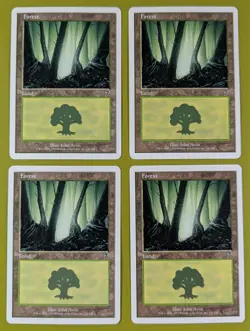 Forest (330) x4 Seventh Edition 7th 4x Magic the Gathering MTG - Image 1