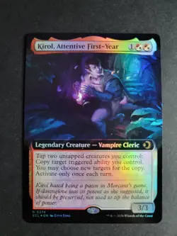 Kirol, Attentive First-Year (Extended Art Foil) Rare MTG Lorwyn Eclipsed - Image 1