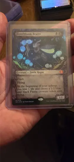 Magic: The Gathering FOIL Bitterbloom Bearer Lorwyn Eclipsed ECL 0310 NM - Image 1