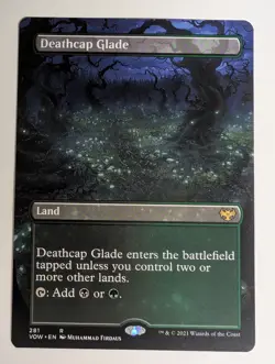 MTG - Deathcap Glade - VOW - R - Borderless - 281 - Image 1