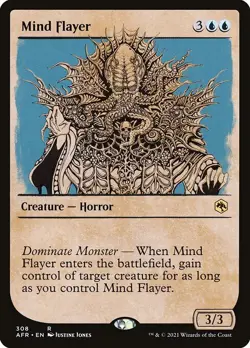 1x Mind Flayer - Foil Showcase NM Eng MTG - Adventures in the Forgotten Realms - Image 1