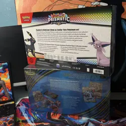 Lot 2 Pokemon Mega Charizard X ex UPC & Prismatic Evolutions Figure Collection - Image 3