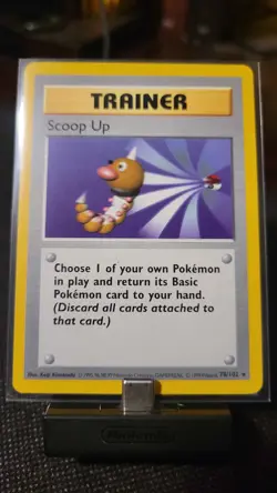 Scoop Up - Unlimited - 78/102 - Base Set (Shadowless) - LP/MP - Image 1