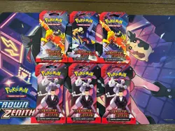 Pokemon TCG Destined Rivals Sleeved Booster Pack Lot of 6 New/Sealed - Image 1