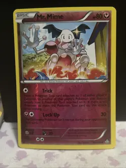 Mr. Mime - 101/160 - Uncommon - Reverse Holo XY Primal Clash Pokemon Near Mint - Image 1