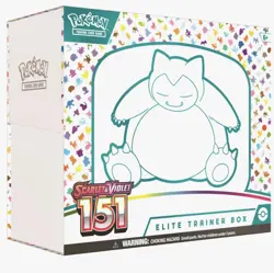 Pokemon TCG: SV 151 Snorlax Elite Trainer Box - ETB | NEW Factory Sealed! - Image 1