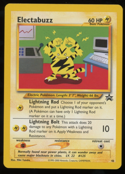 Pokemon - WOTC Black Star Promo - Electabuzz - #46 - Image 1