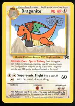 Pokemon - WOTC Black Star Promo - Dragonite - #5 - Image 1