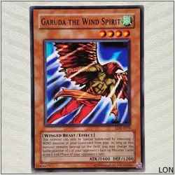 Garuda the Wind Spirit - LON-E070 - Common Unlimited Yugioh - Image 1