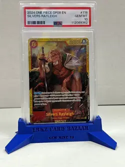 2024 ONE PIECE OP08 SILVERS RAYLEIGH # 118 OPSA 10 - Image 1