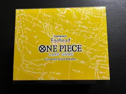 ONE PIECE ST29 BOX OF 6 STARTER DECKS ENGLISH - EGGHEAD ST 29 DECK ENG SEALED - Image 2