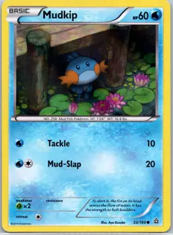 Mudkip - 33/160 (Sheen Holo) Promo Miscellaneous Cards & Products 033/160 NM - Image 1