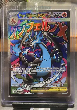 Pokemon TCG Mega Charizard x Ex Promo Card Sealed - Image 1