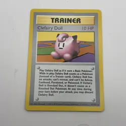 Clefairy Doll Base Set 70/102 Regular Rare Shadowless LP Pokemon Card - Image 2