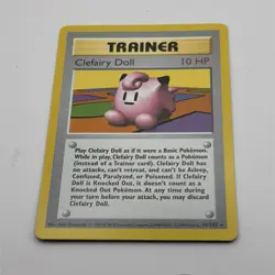 Clefairy Doll Base Set 70/102 Regular Rare Shadowless LP Pokemon Card - Image 3