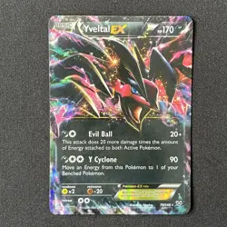 Yveltal EX 79/146 XY Base Set Pokemon Card - Image 2