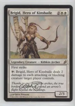 Brigid Hero of Kinsbaile Magic: Lorwyn #6 2007 - Image 1