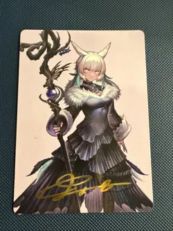 MTG Y'shtola (53) (Gold-Stamped Signature) Art Series: FINAL FANTASY (ASFIN) NM - Image 1